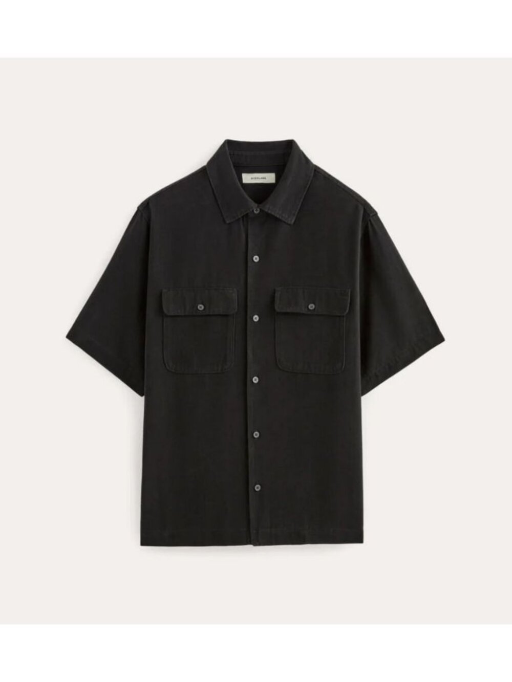 Everlane The Relaxed Utility Shirt in Buttersoft Men's Size XL in Black NWT!